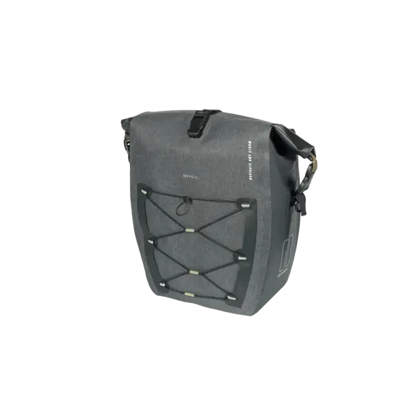 Basil Navigator Storm L - enkele tas MIK Hooks - 25-31L - zwart