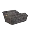 Basil Cento Rattan Look - fietsmand - achterop -bruin