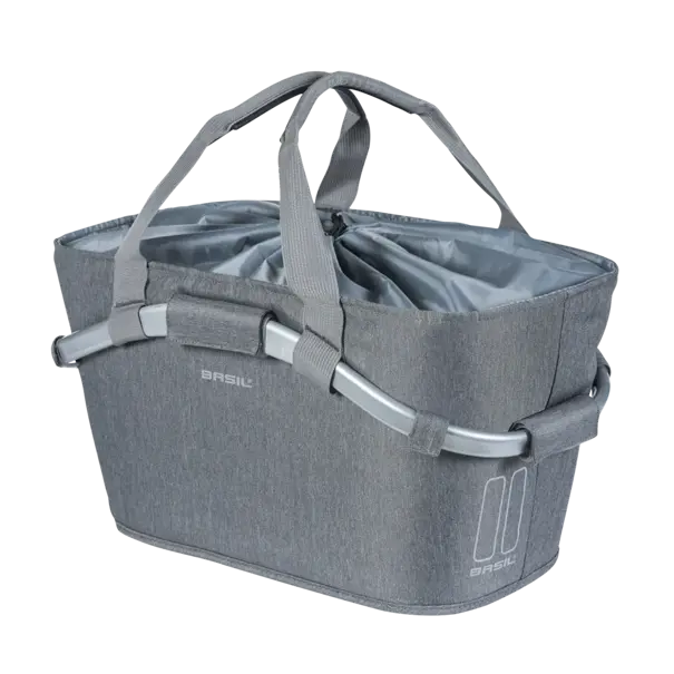 Basil 2Day Carry All MIK – fietsmand – achterop - grijs