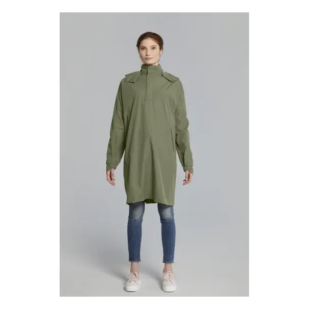 Basil Mosse fietsregenponcho - unisex - groen. - XL/XXL