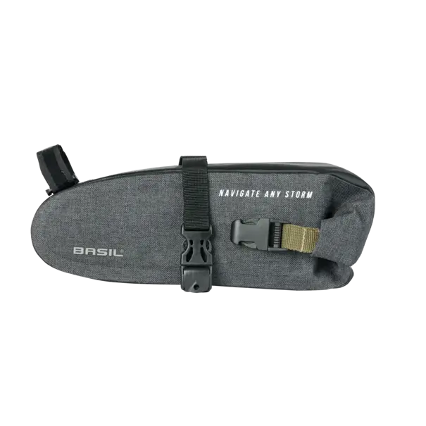 Basil Navigator Tarpaulin en 600D polyester Klittenband 1,5 Zwart