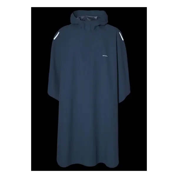 Basil Hoga fietsregenponcho - unisex - blauw - One Size