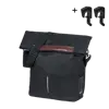 Basil City - fietsshopper MIK Hooks - 14-16L - zwart