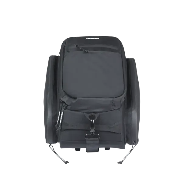 Basil Move - bagagedragertas MIK - 10-26 liter - zwart