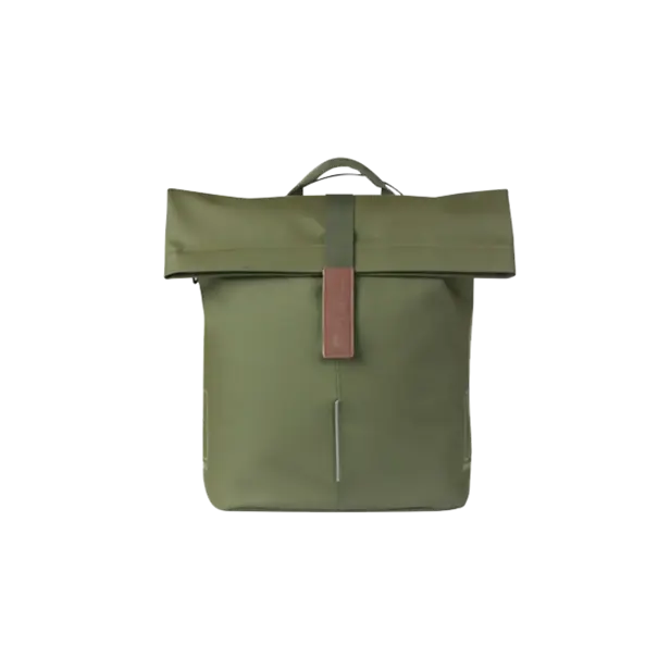 Basil City - fietsshopper MIK Studs - 14-16 liter - moss green