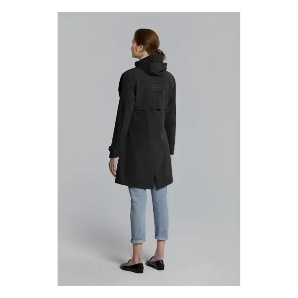 Basil Mosse regenparka - dames - zwart - S