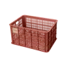 Basil fietskrat L - groot - 40 liter - rood