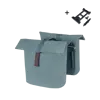 Basil - City - dubbele fietstas MIK - 28-32 liter – graphite blue
