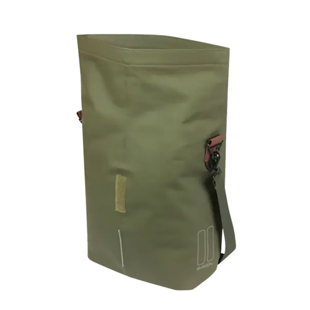 Basil City - fietsshopper MIK Studs - 14-16 liter - moss green