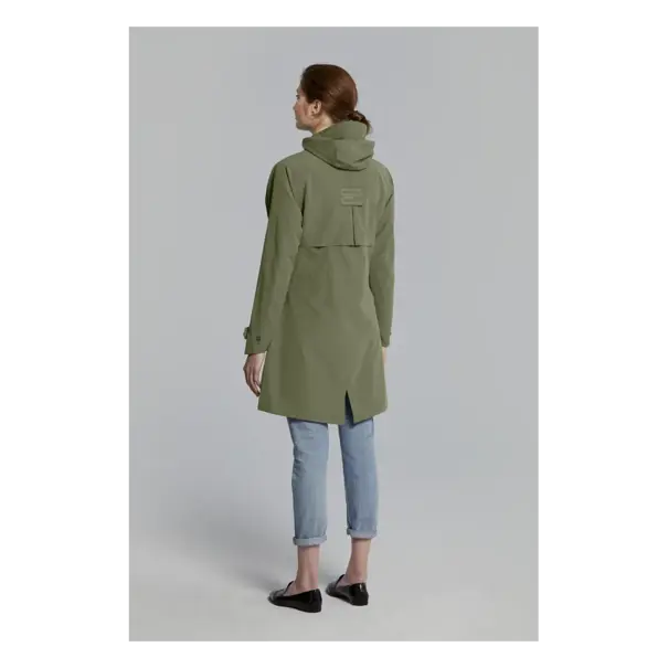 Basil Mosse regenparka - dames - groen - S