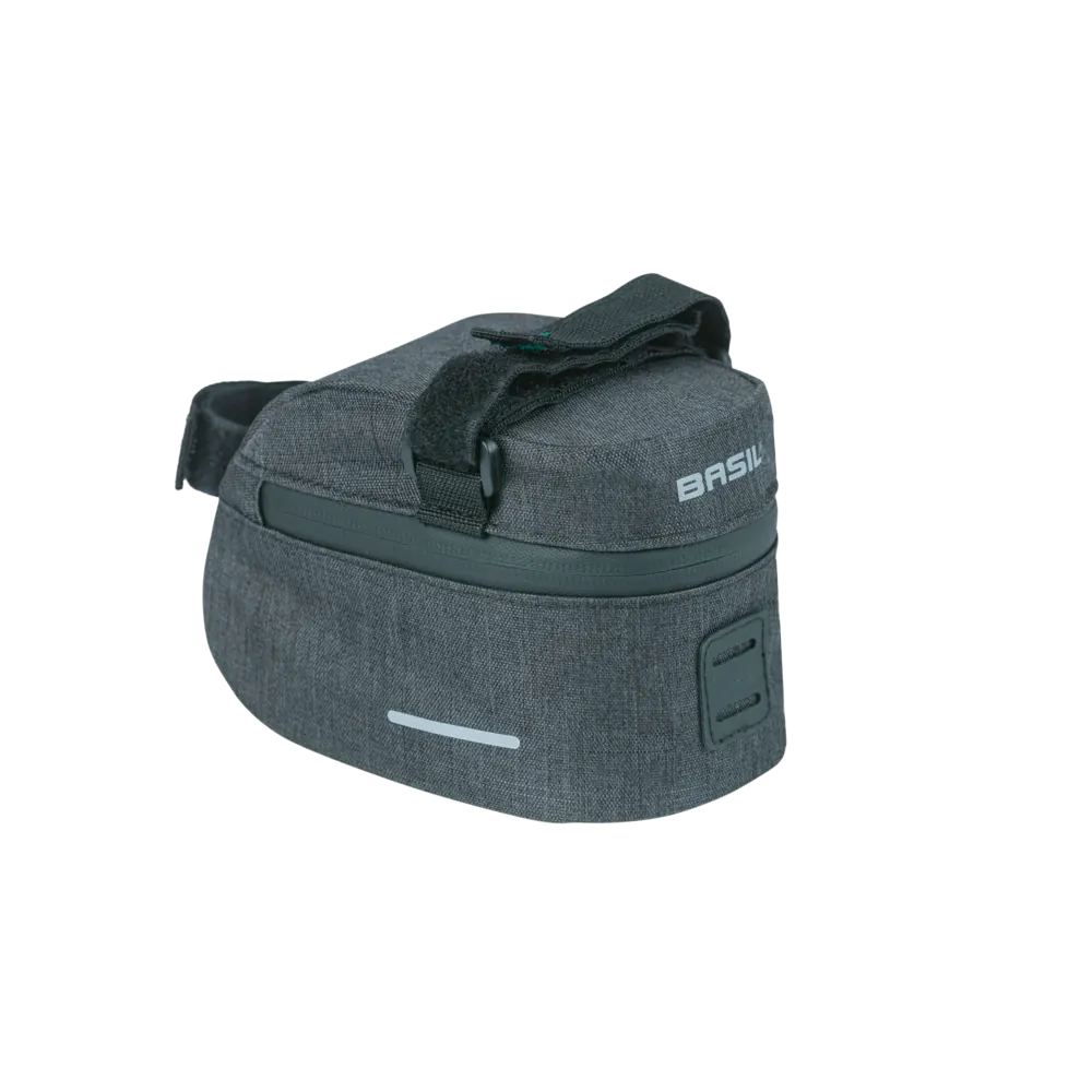Basil Discovery 365D - zadeltas M - 1 liter - zwart