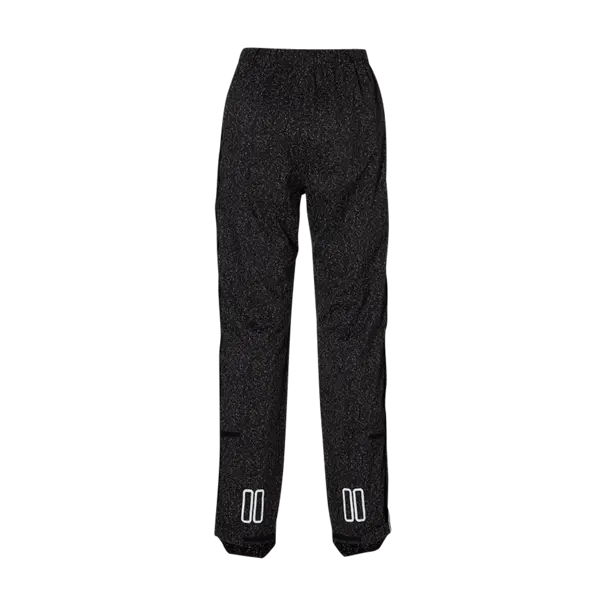 Basil Skane HiVis fietsregenbroek - dames - zwart - S