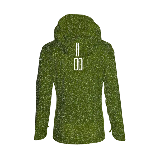 Basil Skane HiVis fietsregenjas - dames - neongeel - S
