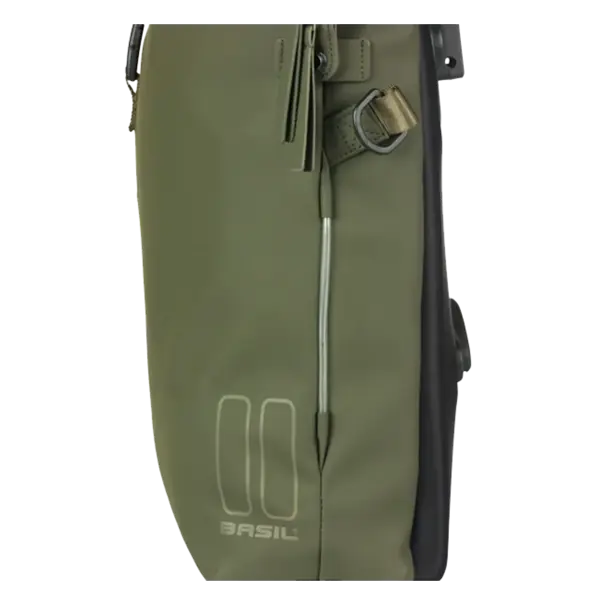 Basil SoHo - fietsschoudertas MIK STUDS - 17 liter - groen
