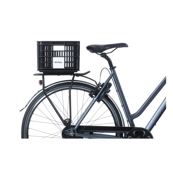 Basil fietskrat S MIK - klein - 17.5 liter - zwart