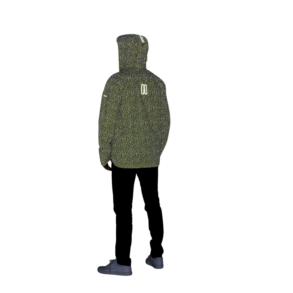 Basil Skane HiVis bicycle rain jacket - men - neon yellow - S | Basil