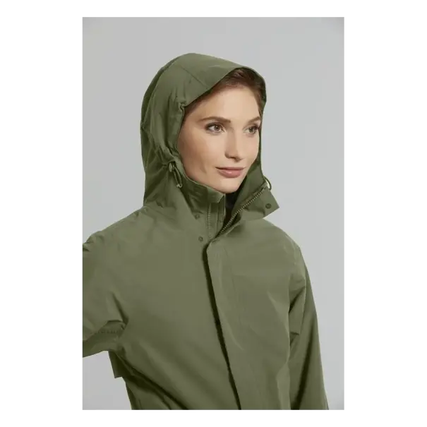 Basil Mosse regenparka - dames - groen - XL
