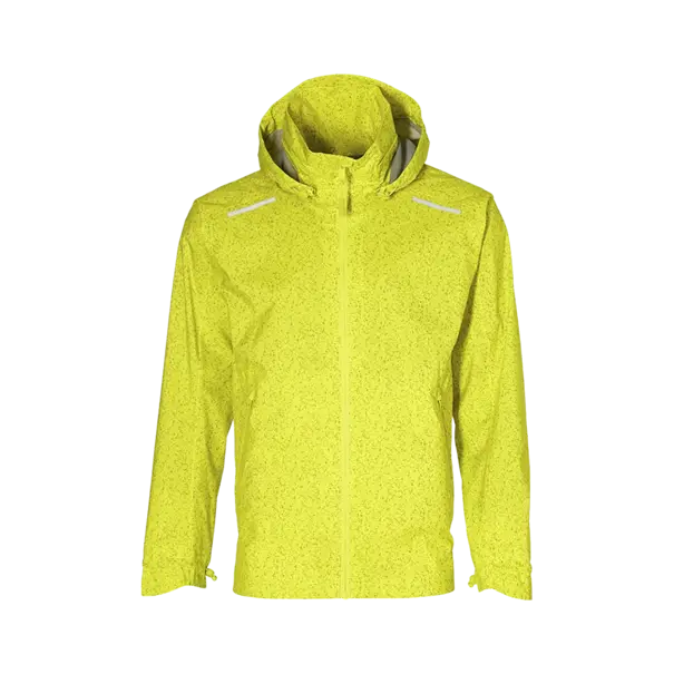 Basil Skane HiVis fietsregenjas - heren - neongeel - XXXL