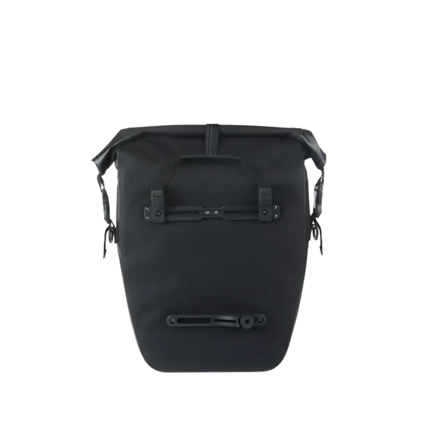 Basil Navigator Waterproof L - enkele tas MIK Hooks - 25-31L - zwart