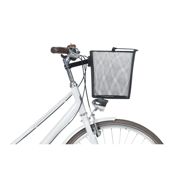 Basil Bilbao BE - fietsmand - inclusief BasEasy stuurpenhouder - zwart