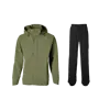 Basil Hoga fietsregenpak - unisex - groen - XL