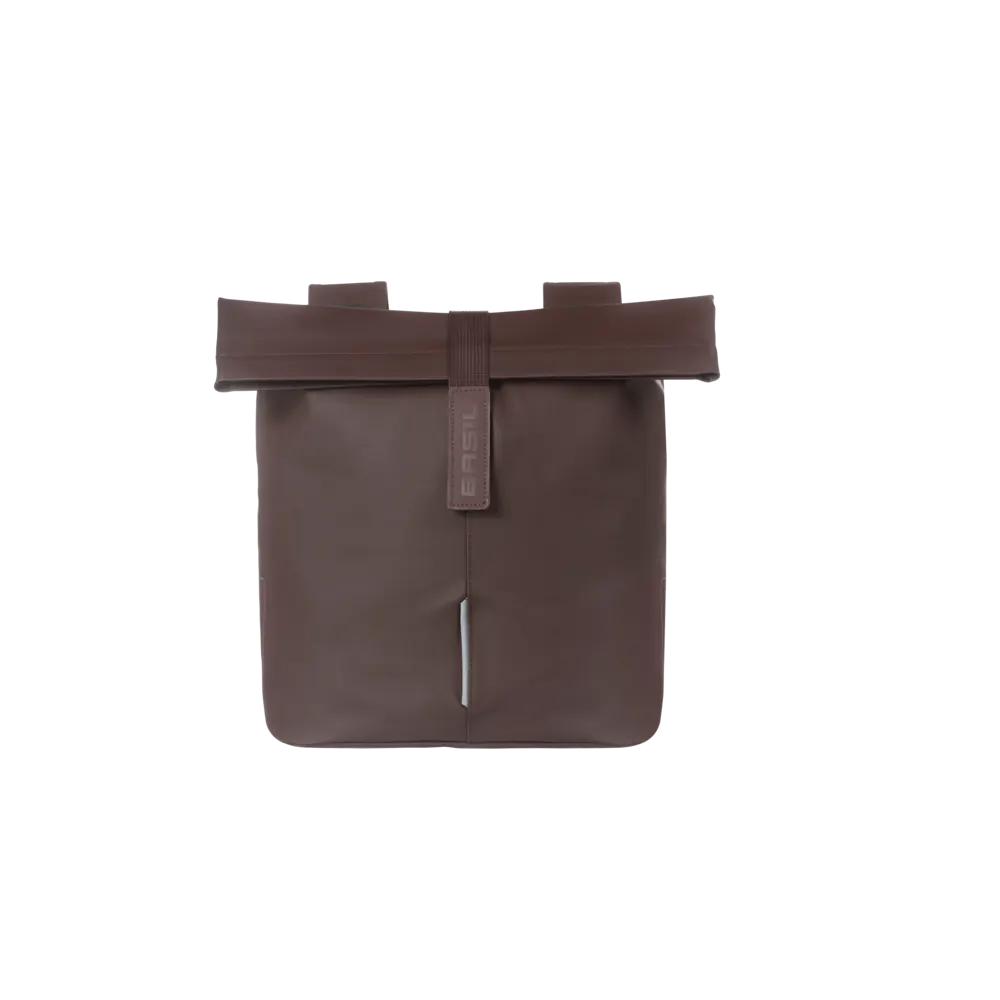 Basil City - dubbele fietstas - 28-32 liter – roasted brown