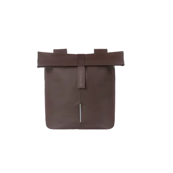 Basil City - dubbele fietstas - 28-32 liter – roasted brown