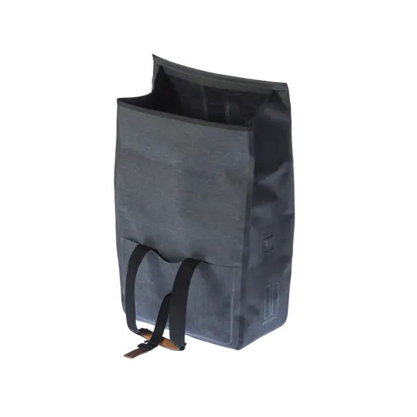 Basil Urban Dry - fietsshopper - 25 liter - charcoal melee