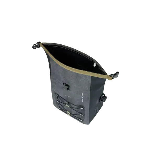 Basil Navigator Storm MIK Studs M - enkele fietstas - 12-15 liter - zwart