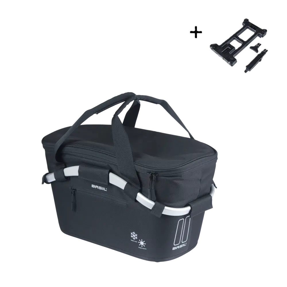 Basil Classic Carry All Iso Basket MIK - fietsmand – achterop - zwart