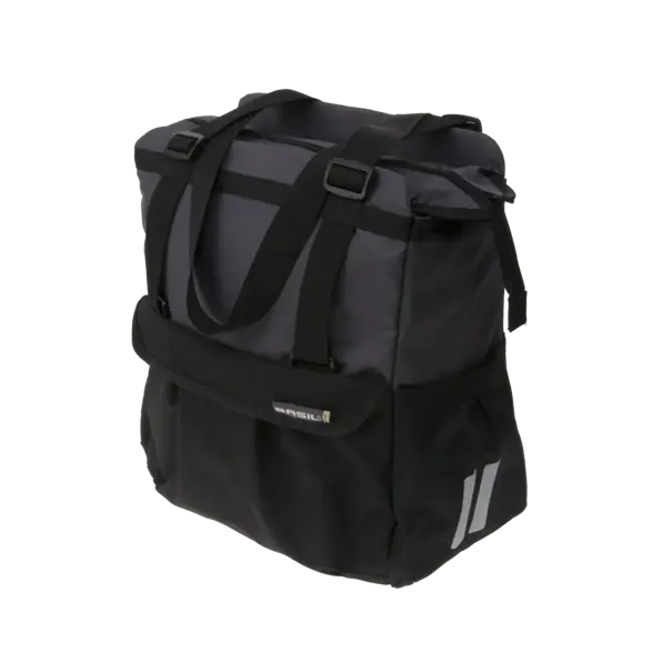 Basil Shopper XL - fietsshopper - 20 liter - zwart