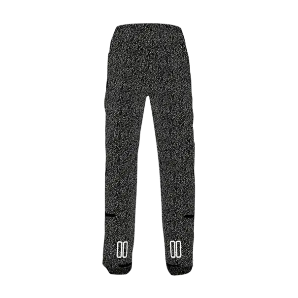 Basil Skane HiVis fietsregenbroek - heren - zwart - S