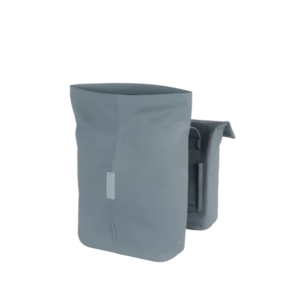 Basil City - dubbele fietstas - 28-32 liter – graphite blue