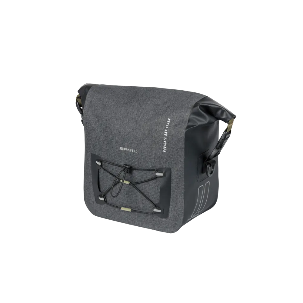 Basil Navigator Storm KF - stuurtas - 10-11 liter - zwart