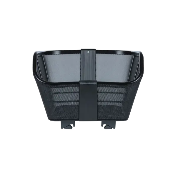 Basil Cento Tech Fiber WSL - fietsmand - achterop - solid zwart