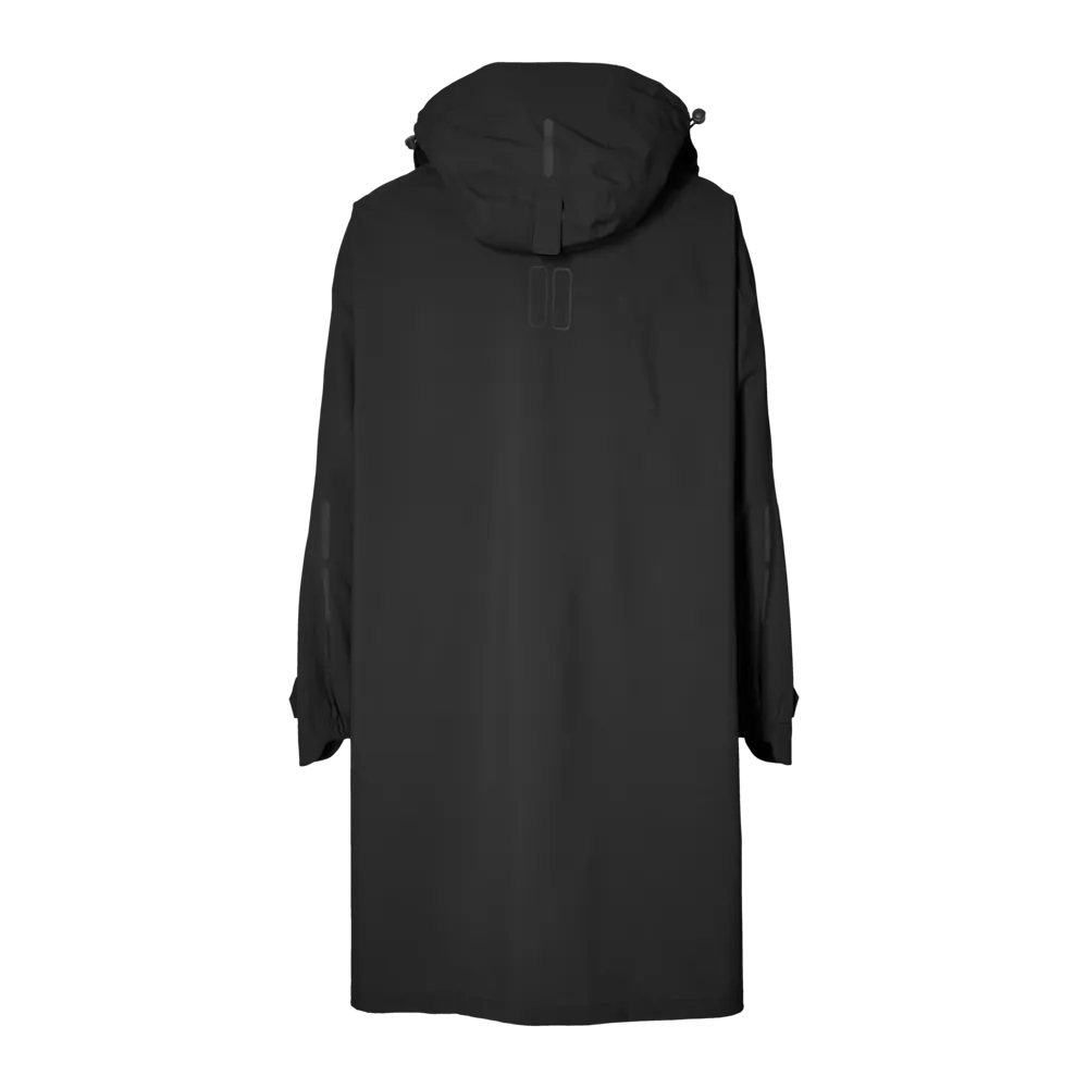 Basil Mosse fietsregenponcho - unisex - zwart - M/L