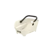 Basil Cento Neo Multi NX - fietsmand achter - gebroken wit