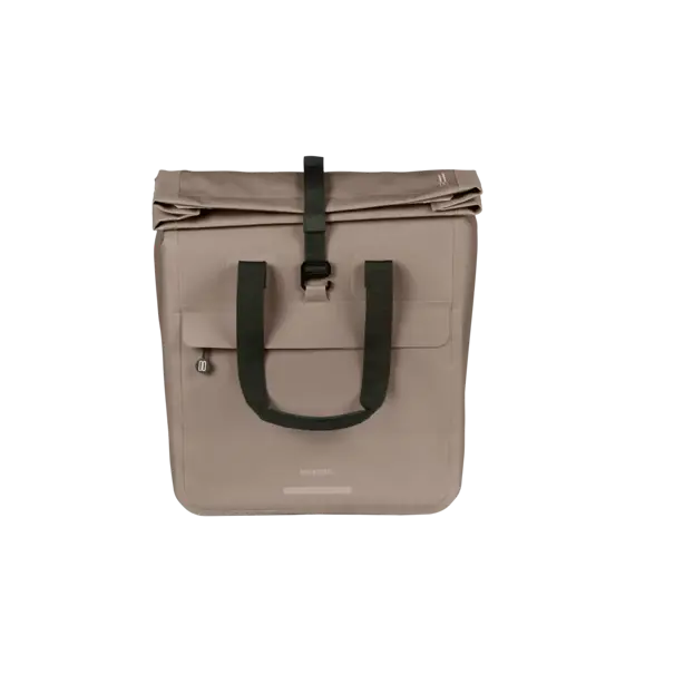 Basil Urban Dry Neo - fietsshopper MIK Hooks - 23-26L - sage brown