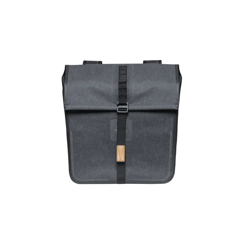 Basil Urban Dry - dubbele fietstas - 50 liter - charcoal melee