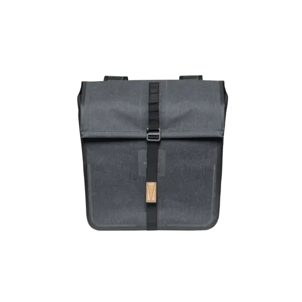 Basil Urban Dry - dubbele fietstas - 50 liter - charcoal melee