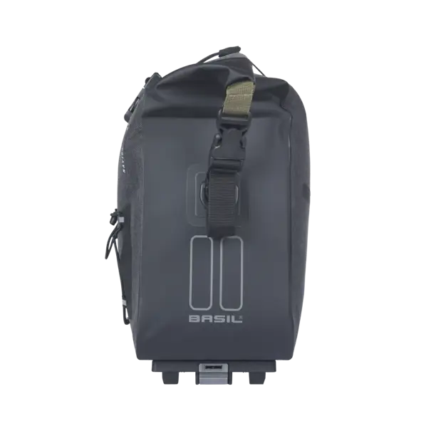 Basil Navigator Storm - bagagedragertas MIK - 13 liter - zwart