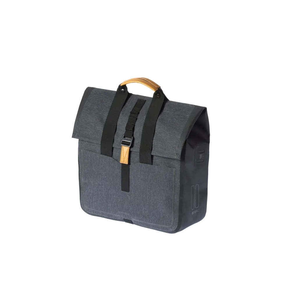 Basil Urban Dry - fietsshopper - 25 liter - charcoal melee