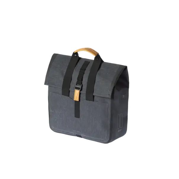 Basil Urban Dry - fietsshopper - 25 liter - charcoal melee