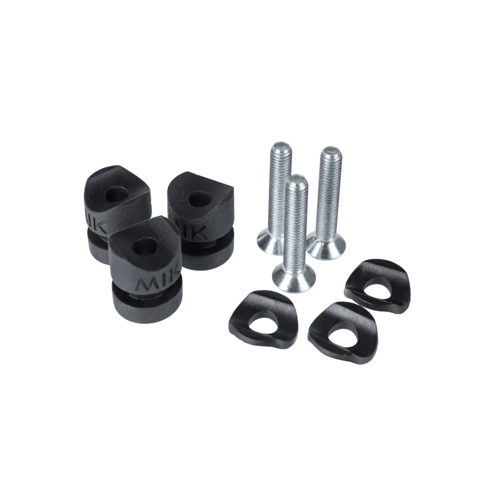 MIK Studs - set van 3 stuks - zwart
