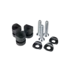 MIK Studs - set van 3 stuks - zwart