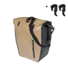 Basil Rivo L - enkele tas tarpaulin MIK Hooks - 25-31L - zand/zwart
