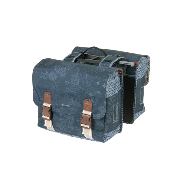 Basil Bohème MIK - dubbele fietstas - 35 liter - blauw