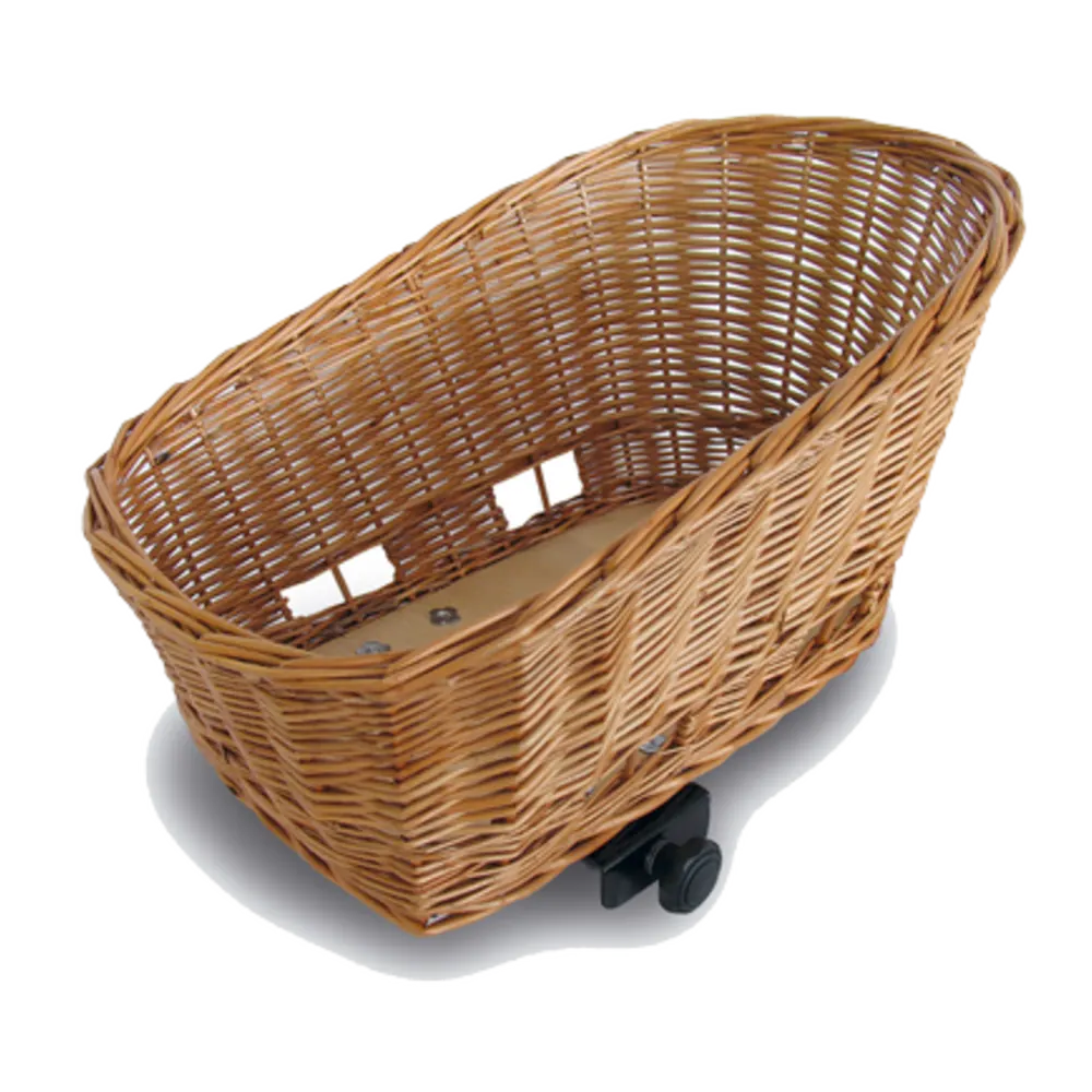 Basil Pasja - hondenfietsmand - medium - 45 cm - achtermand – natural