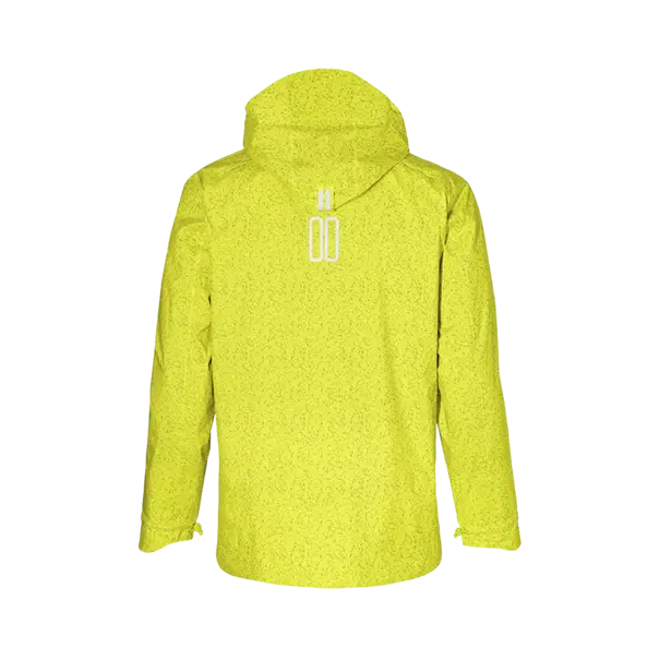 Basil Skane HiVis fietsregenjas - heren - neongeel - XXXL