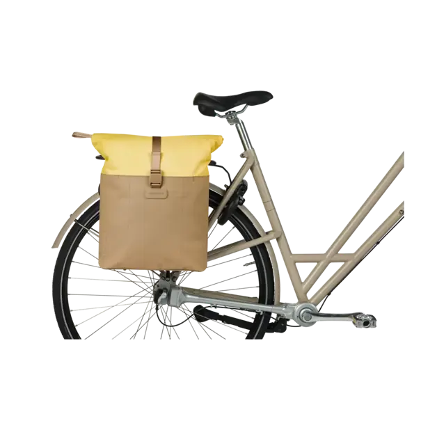 Basil Vive - bicycle shopper MIK Hooks - 15-20L - zand/geel